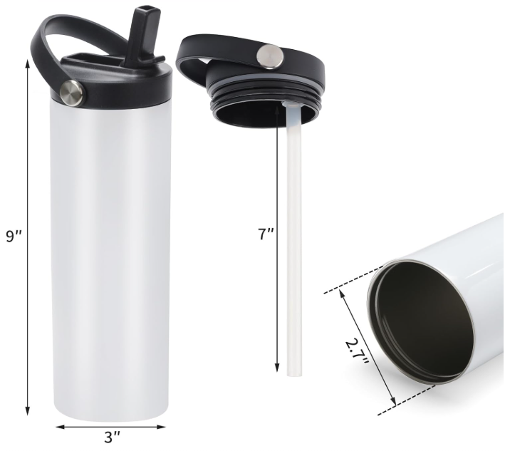 PCA Cross Country 2026 20oz Aluminum Insulated Water Bottle