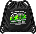 KidBrick Drawstring Backpack