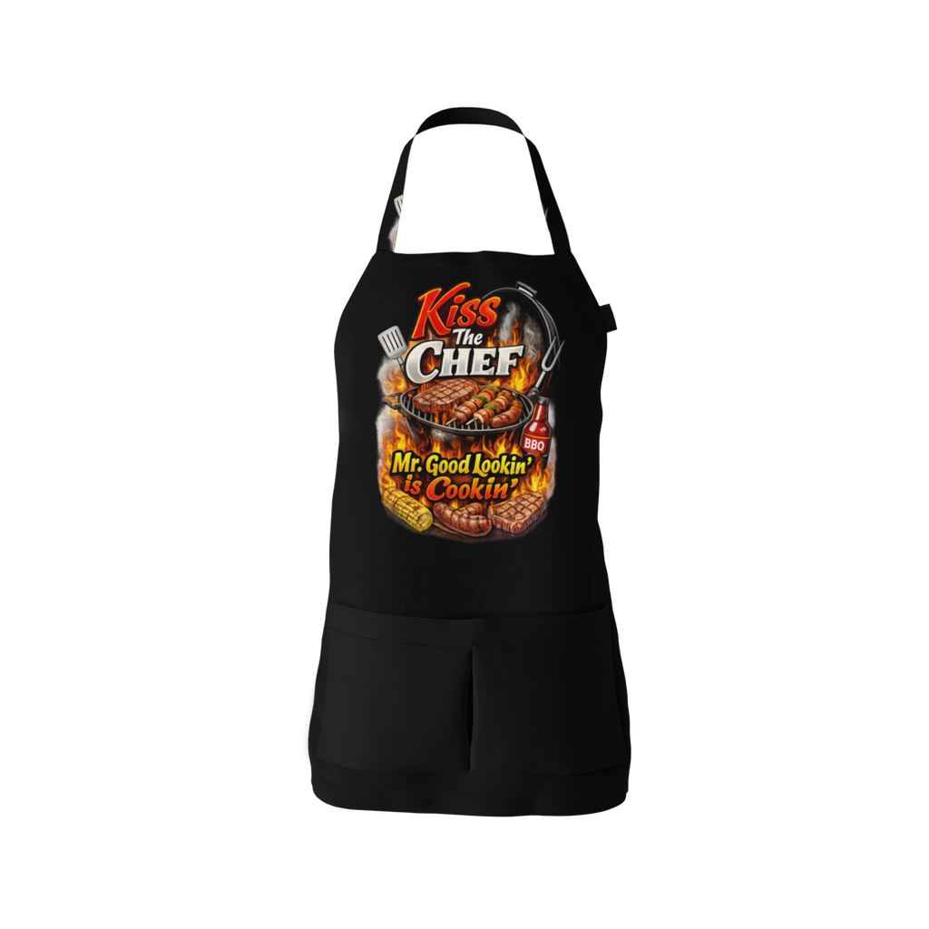 BBQ Apron Kiss The Chef