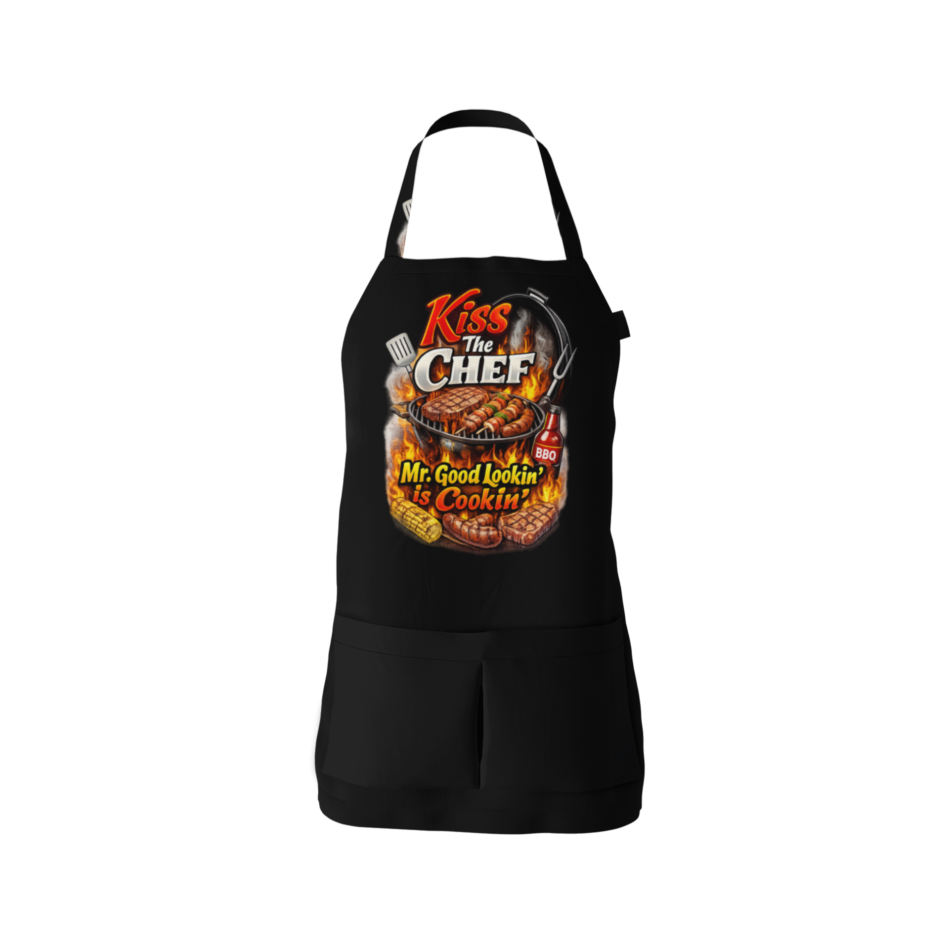 BBQ Apron Kiss The Chef