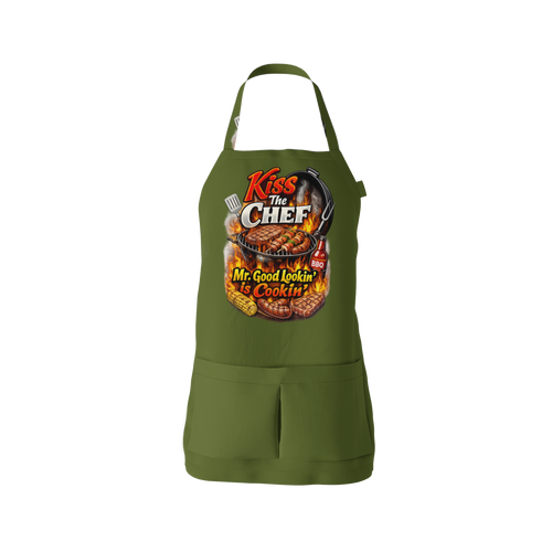 BBQ Apron Kiss The Chef