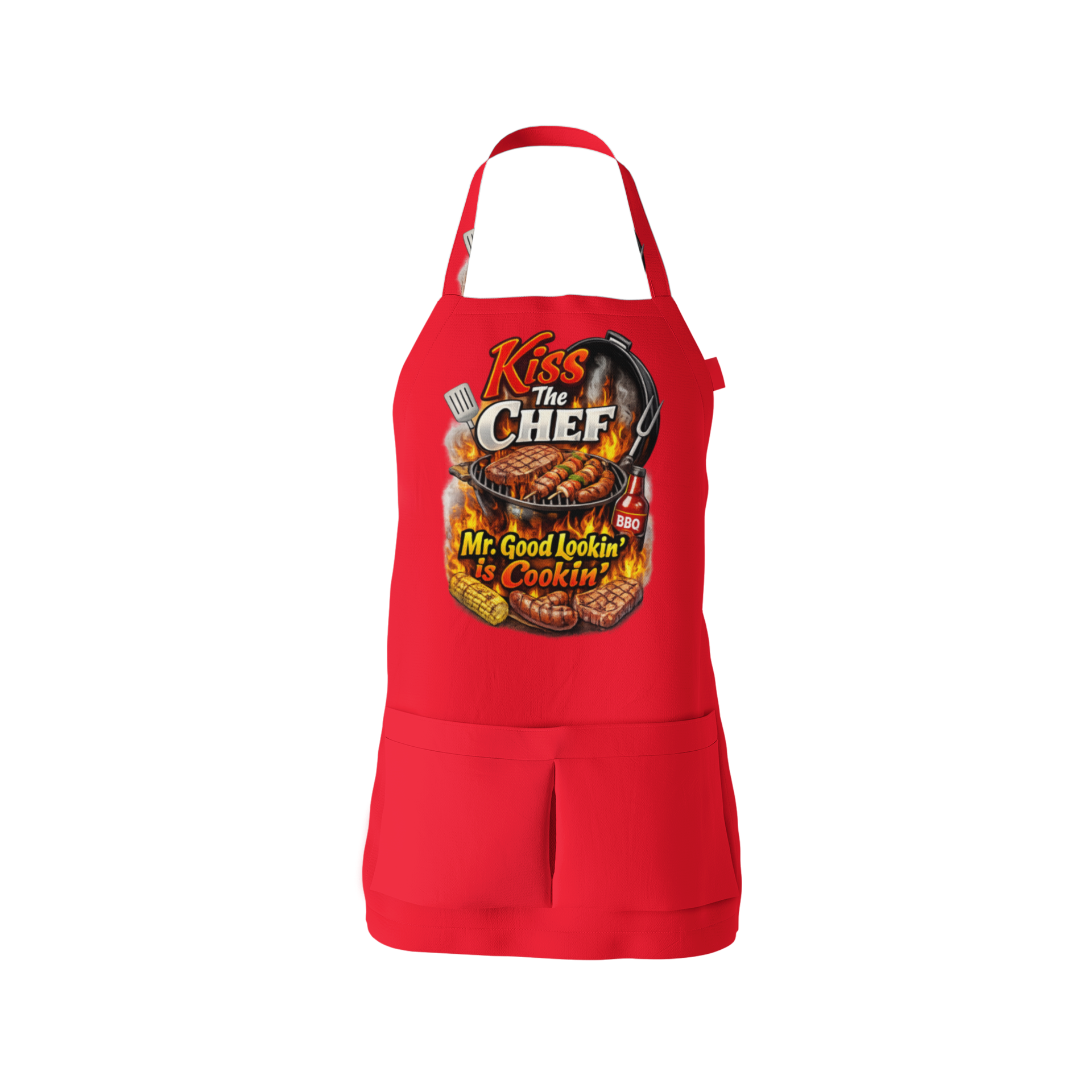 BBQ Apron Kiss The Chef