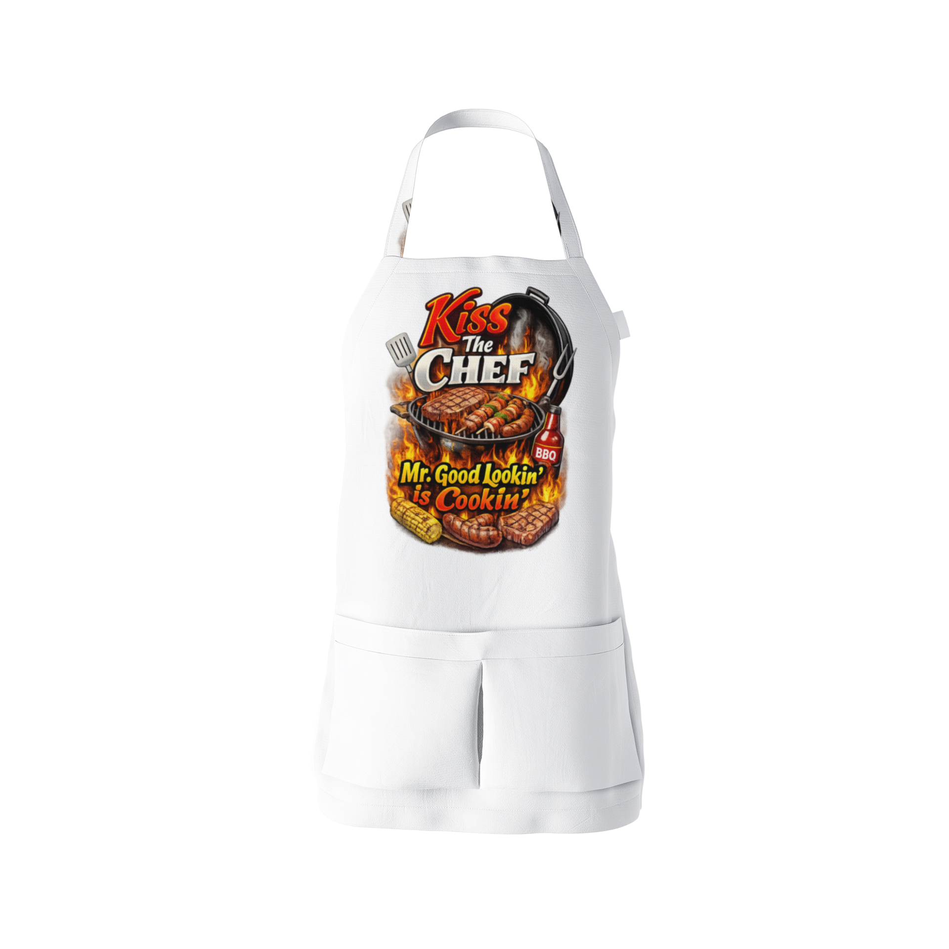 BBQ Apron Kiss The Chef