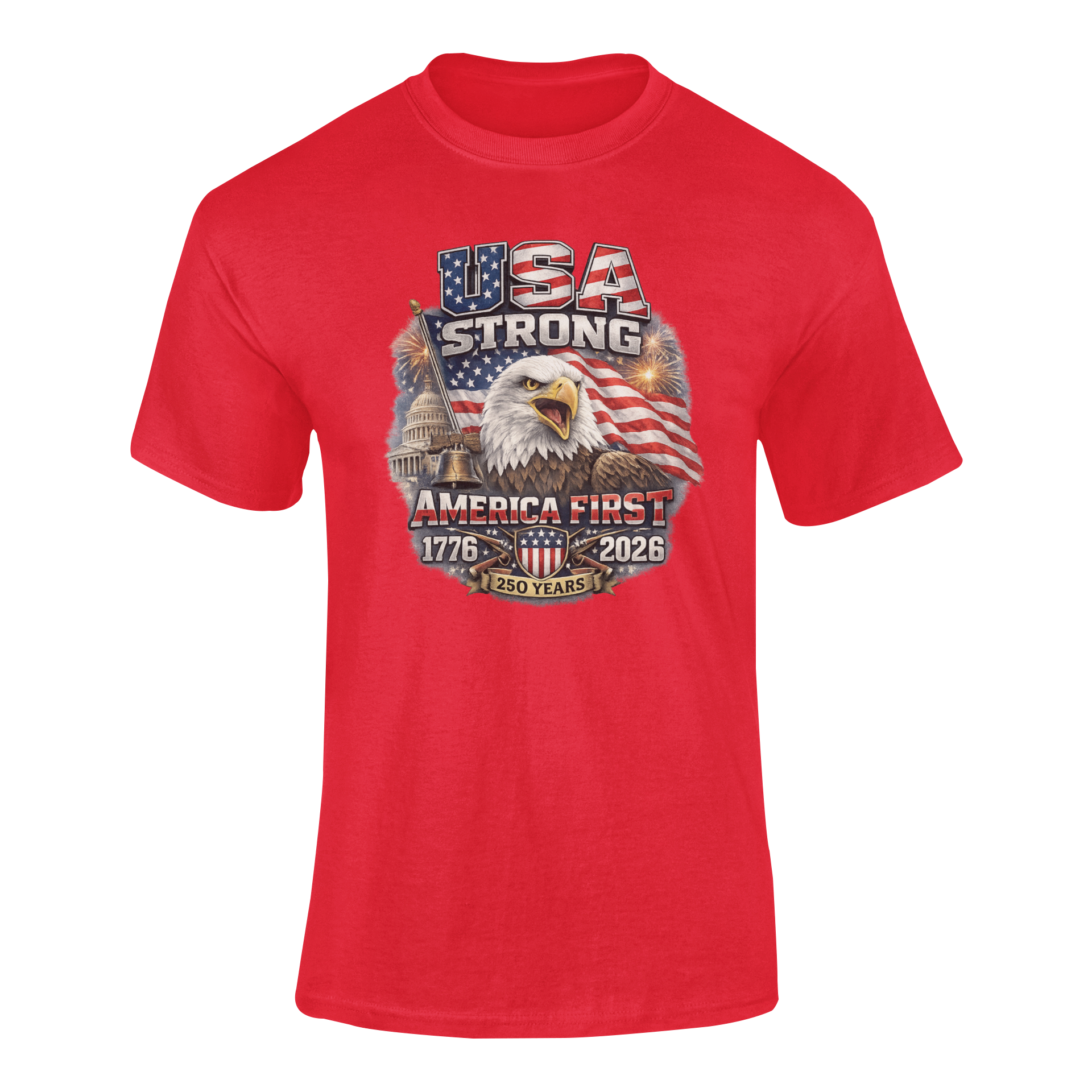 USA Strong 250 Years T-Shirt
